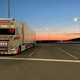 Trailer i fergekø